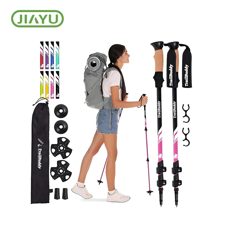 I-Telescopic Trekking Pole ehlengahlengisiweyo