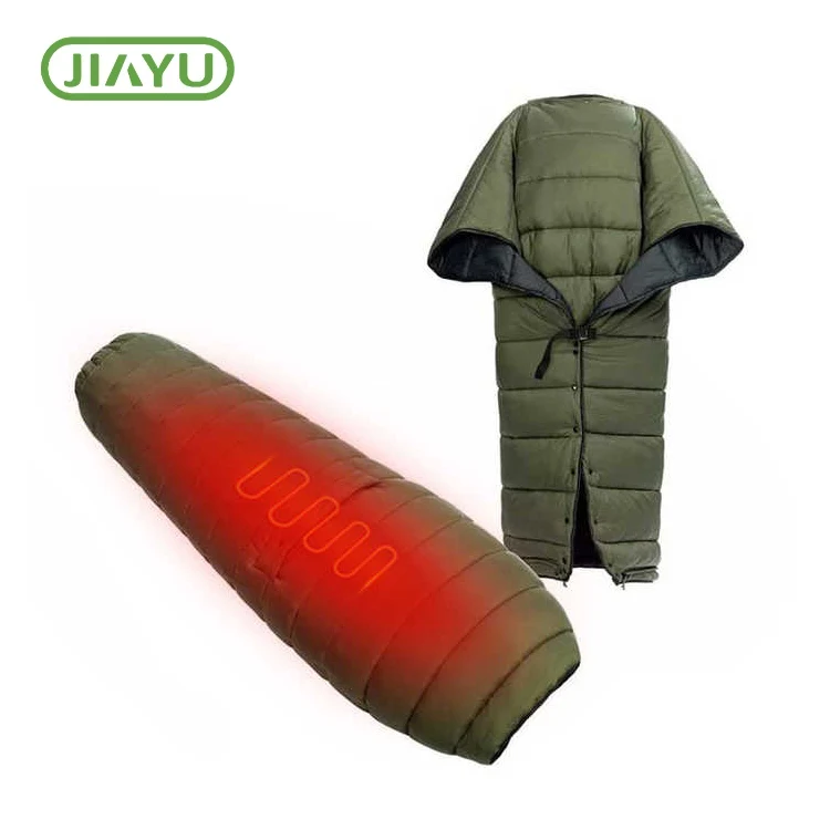 Ubushushu obuqinileyo obuhlala buhleli beCamping Sleeping Bag
